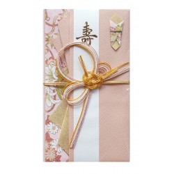 Shugi bukuro japońska koperta Hanagoromo Pink Gold
