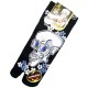 Skarpetki japońskie Skull black blue flame tabi rozm. L