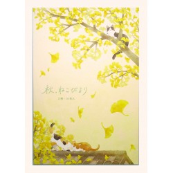 Blok dekoracyjnych karteczek Aki nekobiyori 4590436