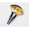 Spinka bachi kanzashi do włosów  Wachlarze Sensu black 4X-137