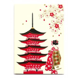 Zeszyt notes Pagoda Geisha CH0-064